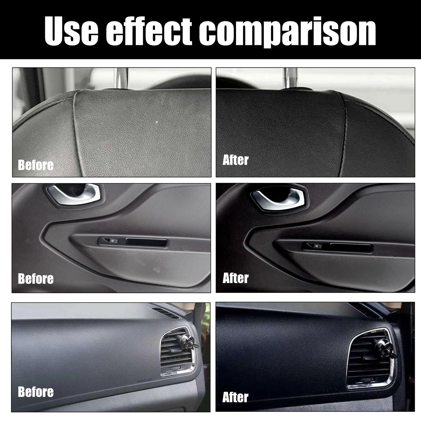 Auto Innenraum Auffrischungsspray 100ml - Sitze & Armaturenbrett Reinigung