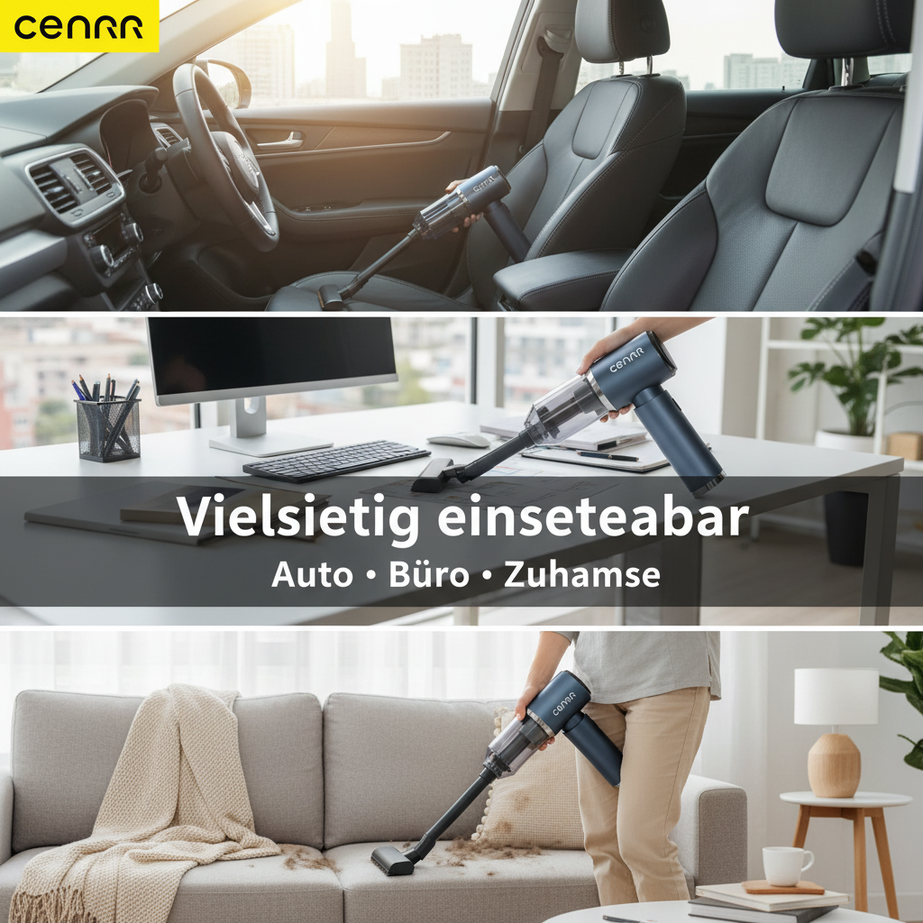 CENRR Staubsauger Einsatzbereiche